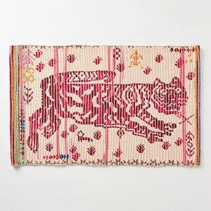 Anthropologie Tiger bathmat - Like New!